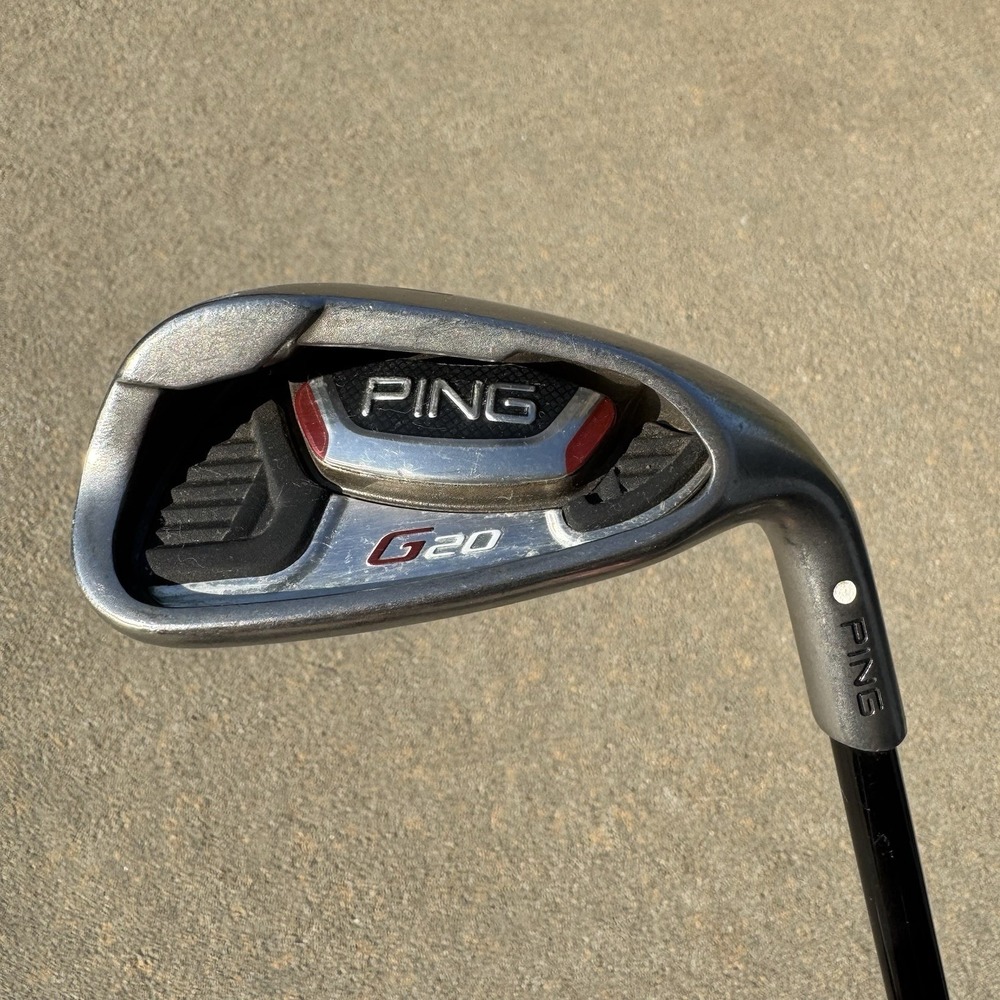 Ping G20 Utility Wedge UW White Dot Regular Flex Graphite Men's RH 37 Inches